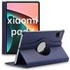 ebestStar - Cover per Xiaomi Pad 6, Pad 6 Pro, Custodia Protezione Rotazione 360, Pelle PU, Blu scuro