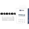 Generic Per AirPods Pro 1/2 XDcase, 3 paia di gommini di ricambio in memory foam, taglia M (nero)