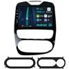 Keconsing 10.1 [8G+256G] Android 16 Autoradio per Renault Clio 4 ZOE 2013-2019-Integrato Wireless CarPlay | Android Auto | DSP | GPS Sat Nav | Bluetooth 5.0 | Mirror Link | 360° Panoramica+CAM&MIC