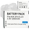 Aousavo EN-EL23 - Batteria di ricambio compatibile con Ni-kon Coolpix B700, P600, P610, P610s, P900, P900s, S810c