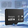 Generic Scheda Micro SD da 4 GB SDHC C10, classe 10, piccola capacità per CCTV, lettori MP3, navigazione auto, vecchi telefoni, dispositivi di base