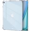 Lunivop Custodia per tablet compatibile con iPad Air 13 pollici M4/M3/M2 2026/2025/2024 Custodia protettiva sottile in TPU anti-ingiallimento in silicone trasparente per iPad Air 13 pollici