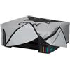 kwmobile Copertina Antipolvere Compatibile con Epson EcoTank ET-2850 / EcoTank ET-2856 / Home XP-5200 - Copri Stampante - Copertura Protettiva - Fodera in Grigio/Nero