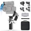 FeiyuTech SCORP Mini Kit Gimbal Ufficiale, Stabilizzatore per Fotocamera a 3 Assi con AI Tracker Luce di Riempimento, 1,3 Pollici Touch Sreen, per Mirrorless, Smartphone, Action Camera, con Custodia