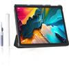 Generic Custodia per tablet TCL NXTPAPER 11 - Funzione Sleep/Wake con protezione durevole, penna pulita per auricolari, nero