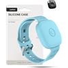 yystao Cover per Tile by Life360 Mate Key Finder, Yystao Cinturino in silicone compatibile con Tile by Life 360 Mate, durevole e con design anti-perdita (azzurro)