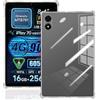 GIOPUEY Coque pour Alldocube iPlay 70 Mini Pro, Coque arrière en TPU souple, Housse mince, Protection Airbag Étui