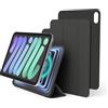 elago Cover Folio Magnetica con Piastra Attaccabile a Materiali Metallici | per iPad Mini (A17 Pro) [2024] e iPad Mini 6ª Gen [2021], Compatibile con Apple Pencil (Grigio Scuro)