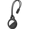 Ainiv Custodia protettiva per AirTags, 1 custodia in plastica con cordino compatibile con Apple Airtag, custodia protettiva impermeabile per Airtag, localizzatore di collare per animali domestici