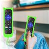 Generic Custodia per telecomando in silicone per telecomando con design orecchie di gatto, custodia in silicone adattabile, controller di ricambio universale (verde)