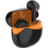 TEK ONE Tecnologia Auricolari Bluetooth Wireless TWS con Custodia di Ricarica USB-C - Touch Control, IP4 Resistenti a Sudore e Schizzi, Autonomia 4h + Standby 24h, per Musica, Chiamate e Sport (Nero)