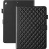 Vaitasy Custodia per iPad 6./5. Generazione 9,7 Pollici iPad Air 2/1 | Business Pelle PU Tablet Cover per iPad 5 Generazione con Portafolio Supporto Funzione Nero