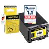 PATONA Batteria per Canon BP-828 BP-827 BP828 2670mAh | Batteria per XA11 XA15 XA20 XA25 XA30 XA40 XA50 XA60 XA65 XA70 XA75, LEGRIA HF G40 G50 G60 G70 S10 S200, GX10