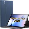 INFILAND Custodia per Samsung Galaxy Tab S10 FE Plus 5G, sottile multi-angolo con supporto per penna S per Galaxy Tab S10 FE+ 13,1 pollici (SM-X620/SM-X626B) 2025 Tablet Auto Wake/Sleep (blu)