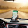 Generic Supporto per telefono antiscivolo per cruscotto auto, supporto universale in silicone per interni auto, supporto girevole a 360 gradi per smartphone per navigazione