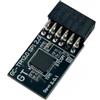 HSSDTECH TPM 2.0 SPI 12pin SLB9670 Modulo di Sicurezza per Gigabyte Z890 AI | TOPZ/for Master AI Top/UD WiFi 6E/Eagle WIFI7/GAMING X WIFI7 Mainboard Security Module GC-TPM 2.0