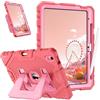 FINTIE Cover per iPad (A16) 11ª Gen 11 (2025) / iPad 10ª Gen 10.9 (2022) | con Portapenne, Antiurto Robusta Custodia Protettiva Cover con Supporto Integrato, (Pink)
