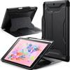 JETech Custodia per iPad 6ª/5ª Gen 9,7 (2018/2017), Nero | Cover per 9,7 2018/2017, Supporto Magnetico Multi-Angolo, Porta Pencil, Protezione Antiurto, Angoli di Visione Regolabili
