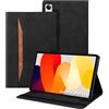 Auslbin Custodia compatibile con Xiaomi Redmi Pad SE 11 2023 Cover, Tablet in Pelle PU Adatto per Xiaomi Redmi Pad SE, Stile Classico in Pelle, Nero