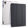 ZORSOME Custodia protettiva completa per Huawei Matepad Air 12 (2024), con supporto posteriore trasparente [portapenne], custodia antiurto con funzione di accensione/spegnimento automatico, nero