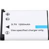 Diyeeni Batteria per fotocamera Li-42B Li-40B, batteria al litio ricaricabile per 1040 1060 1070 7000 7010 per Tough 3000 TG-310 TG-320 VR310 e fotocamera con per batteria NP-45S