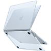 ProCase Cassa Rigida per Macbook Air 13 Pollici 2025 2024 2023 2022, M4 A3240, M3 A3113, M2 A2681, Copertura per Laptop Macbook Air 13.6 -Blu Cielo