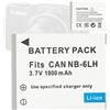 Aousavo NB-6L NB-6LH - Batteria di ricambio compatibile con Canon Powershot SX710, SX700 HS, S95, SX280 HS, SX540 HS, S120, SX520 HS, SX600 HS, SX610 HS, SX520 HS