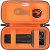 BOVKE Fondina da viaggio compatibile con cronografo compatto Xero C1 Pro per tiro al bersaglio, borsa da viaggio Xero C1 Pro con spazio extra per cavi di ricarica, power bank, Nero