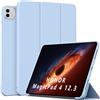 QJONSIU Cover Compatibile con Honor MagicPad 4 12.3 2026, Funzione Stand Antigraffio Protettiva in TPU, Ultra Sottile Kickstand Case-Sky blue