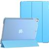 Generic Custodia per iPad Air di terza generazione (2019) Air3 e iPad Pro 10,5 (2017) Pro 10,5-sottile e leggera, cover con supporto con protezione posteriore satinata traslucida per iPad 10,5 (accensione e