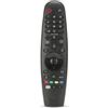 VBESTLIFE AN-MR19BA Telecomando Sostitutivo TV per W9 E9 C9 B9 SM99 SM95 SM90 SM86 SM81 UM80 UM75 UM73 UM71 UM6970, Funzione Vocale