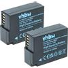 vhbw 2x batteria compatibile con Sigma DP1Q, DP2Q, DP0 Quattro, DP1 Quattro, DP2 Quattro fotocamera (1000mAh, 7,2V, Li-Ion), infochip