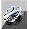 Generic Protezione per obiettivo della fotocamera per iPhone 15 Pro/15 Pro Max, confezione da 1, vetro, durezza 9H, resistente ai graffi, compatibile con iPhone 15 Pro e Pro Max