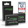 PATONA 2X Premium Batteria per Panasonic DMW-BLC12 BLC12E 1100mAh 7.2V | Batteria di ricambio per DMC FZ200 FZ300 FZ330 FZ1000 FZ2000 G5 G6 G7 G70 G81 G85 G91 GH2 GX8, 100% identica all'originale