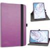 MAMA MOUTH Custodia girevole a 360°per TCL NXTPAPER 11 PLUS 11.5 Pollici Tablet,Viola