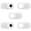 Generic Confezione da 5 coperture per webcam, ultra sottili, protezione per la privacy per laptop, tablet, telefono, desktop, copertura per lenti scorrevoli per uso personale e ufficio