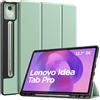 MoKo Cover per Lenovo Idea Tab Pro 12,7 2025 con Porta Penna,Seafoam Green | Custodia Ultrasottile Trifold Stand Case Auto Sveglia/Sonno, Cover Protettiva in Pelle PU per Lenovo Idea Tab/Xiaoxin Pad Pro
