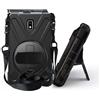 MUDASANQI Custodia per Samsung Galaxy Tab Active 2 8.0 T390 T395 T397, robusta custodia protettiva con supporto S-Pen + supporto rotante + tracolla per tablet Samsung Tab Active 2 8.0 pollici 2017 (nero)