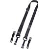 Braecn - Tracolla regolabile e staccabile, per iPad e Samsung Tab Case (nero)