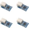 Vjsujehgy 4X CH9121 Porta Seriale Un Modulo di Rete Ethernet Chip Ttl Trasmissione Microcontrollore Industriale STM32 IP 51 3,3 V 5 V