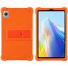 GIOPUEY Cover Compatibile con Blackview Tab 60 - con Supporto - Custodia Protettiva in Silicone TPU Morbida Case - Orange