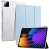 CiimWaa Custodia per Xiaomi Pad 8/7 / 8 Pro/ 7 Pro/Xiaomi Poco Pad X1 11.2 pollici, Ultra Sottile con Cover Leggero Supporto Leggero PU Case, Auto Sleep/Wake Protettiva Smart Cover, Blu