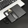 BAILI Cover per Microsoft Surface Duo 2 con Cordino, Cinghia da Appendere al Collo, la Lente Custodia per Microsoft Surface Duo 2 con Cavalletto ad Anello in Metallo-Nero