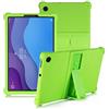 YGoal Custodia per Lenovo Tab M10 (3rd Gen) 10.1 - Leggera Custodia Protettiva Antiurto per Bambini Morbida Silicone Case Cover per Lenovo Tab M10 3 10.1 2022 TB-328FU/328XU, Verde