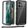Beeasy Cover per Motorola Moto G 5G 2025 Impermeabile [IP68 Waterproof] Protezione 360 Militare Antiurto Resistente Custodia,Integrale Retro e Fronte Indistruttibile Subacquea Case
