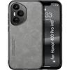 Kepuch Silklike Cover per Honor 400 Pro (Intl) - Custodia Case Piastra Metallica Incorporata - Grigio
