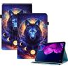 CXTcase Custodia per Lenovo Tab P11 (2nd Gen) 11.5 2022,PU Intelligente Tablet Cover Lenovo Tab P11 (2nd Gen) 11.5 2022,Tablet Custodia con Slot per Schede,Lupo Spaziale