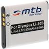 mtb more energy Batteria Li-50b Compatibile con Olympus VH-510, VH-520, VR-340, VR-350, VR-360, XZ-1, XZ-10 … (vedi descrizione)