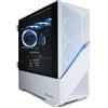 CyberpowerPC Luxe Gaming PC - Intel Core Ultra 7 265KF, AMD Radeon RX 9070 XT 16GB, 32GB RAM, 2TB NVMe SSD, 750W 80+ PSU, Wi-Fi, Liquid Cooling, Windows 11, Amethyst 360M Airflow RGB