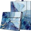 FINTIE Custodia per Microsoft Surface Go 4/3/2/1 10 Pollici | (2023/2021/2020/2018) - [Multi-angli] Portfolio Business Cover, Compatibile con Tastiera Type Cover, Ocean Marble
